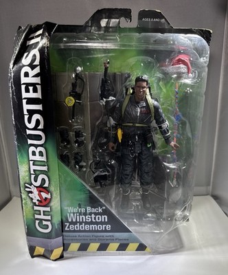 Ghostbusters II ''We're Back'' Winston Zeddemore Diamond Select Action Figure NEW!