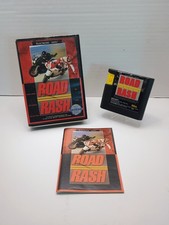 Road Rash Sega Genesis CIB Complete w/ Manual & Case Authentic & Tested
