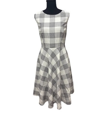 knee length dresses for ladies Smak Parlour Black & Pink Gingham Cotton Shift Dress – Unique Vintage