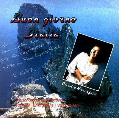 Claudia Hirschfeld - Buon Giorno Italia Germany LP 1990 (VG+) '*