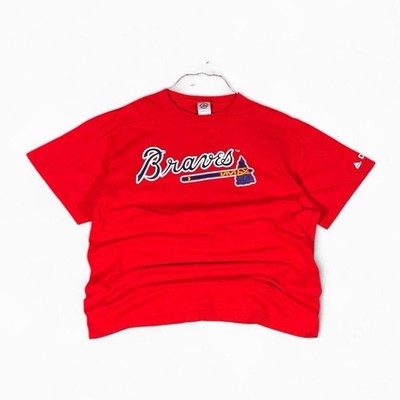 Y2K Atlanta Braves John Smoltz #29 Jersey Tee Men's L MLB Delta Pro Weight