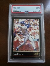 1992 Leaf - Jeff Kent #445 Gold (RC)