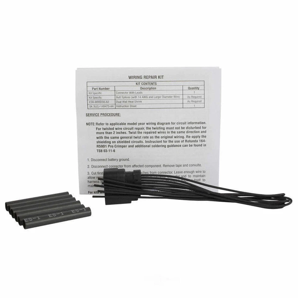 Conector retractor cinturón seguridad Motorcraft WPT-1329 Foto 2 de 4