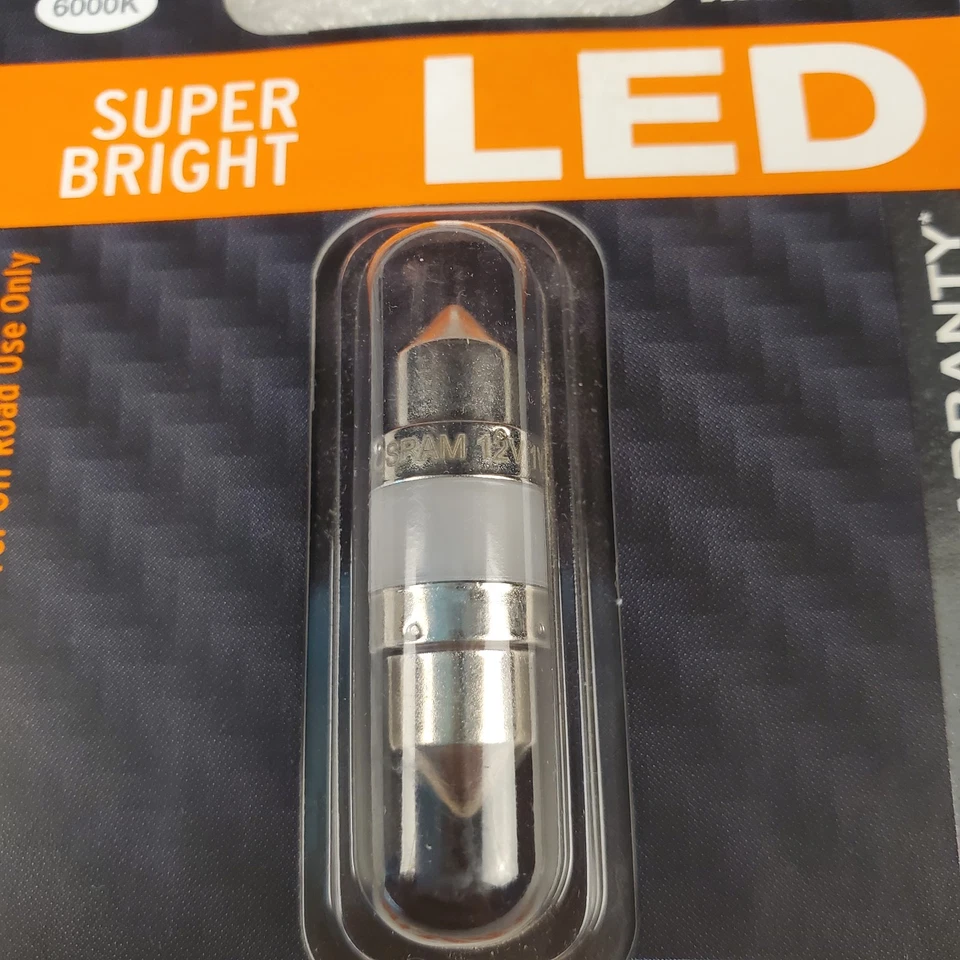 SYLVANIA - DE3175 31mm ZEVO LED For Map, Dome, Trunk, Cargo and License Plate - Image 4 of 4