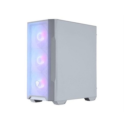 MSI MAG forge M100R Midi Tower Transparent Weiß
