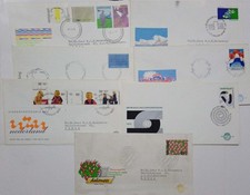 Netherlands 1971–73 FDC Lot of 7 Official First Day Covers Nederland
