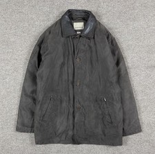 Vintage Brown Microsuede Chore Parka Jacket M...