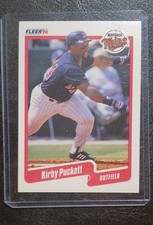 1990 Fleer - Kirby Puckett #383