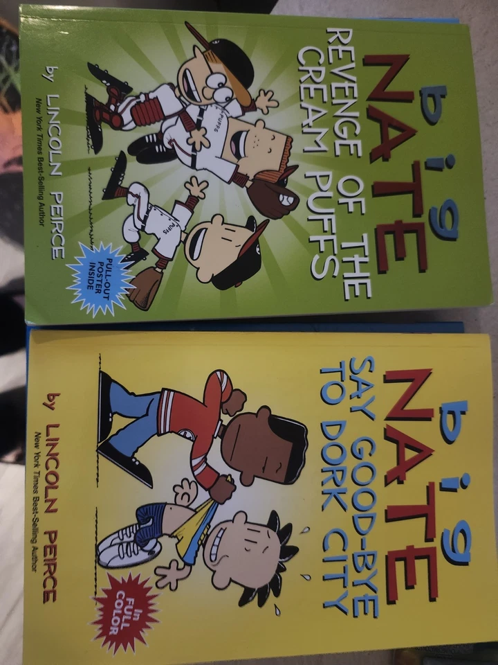 Lot of 5 Big Nate Paperback/Hardcover Books by Lincoln Pierce  - Image 2 of 4