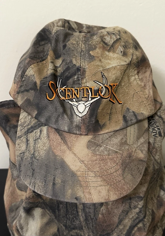 Scent-Lok LTWT Ultimate Headcover, Camo Balaclava Face Mask - “Advantage Timber” - Image 2 of 4