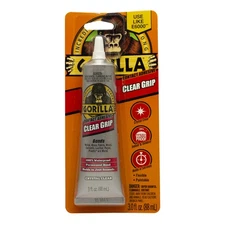 Gorilla 8040002 Clear Flexible Grip Contact Adhesive 3 oz. (Pack of 6)