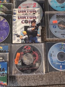 Sega Saturn Lot,Console,Games, Controllers