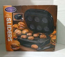 Nostalgia Electrics SM-500BLK Slider Maker-Black.