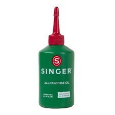 Genuine Singer Sewing Machine Oil 3.38 Ounces Petroleum Lubricant