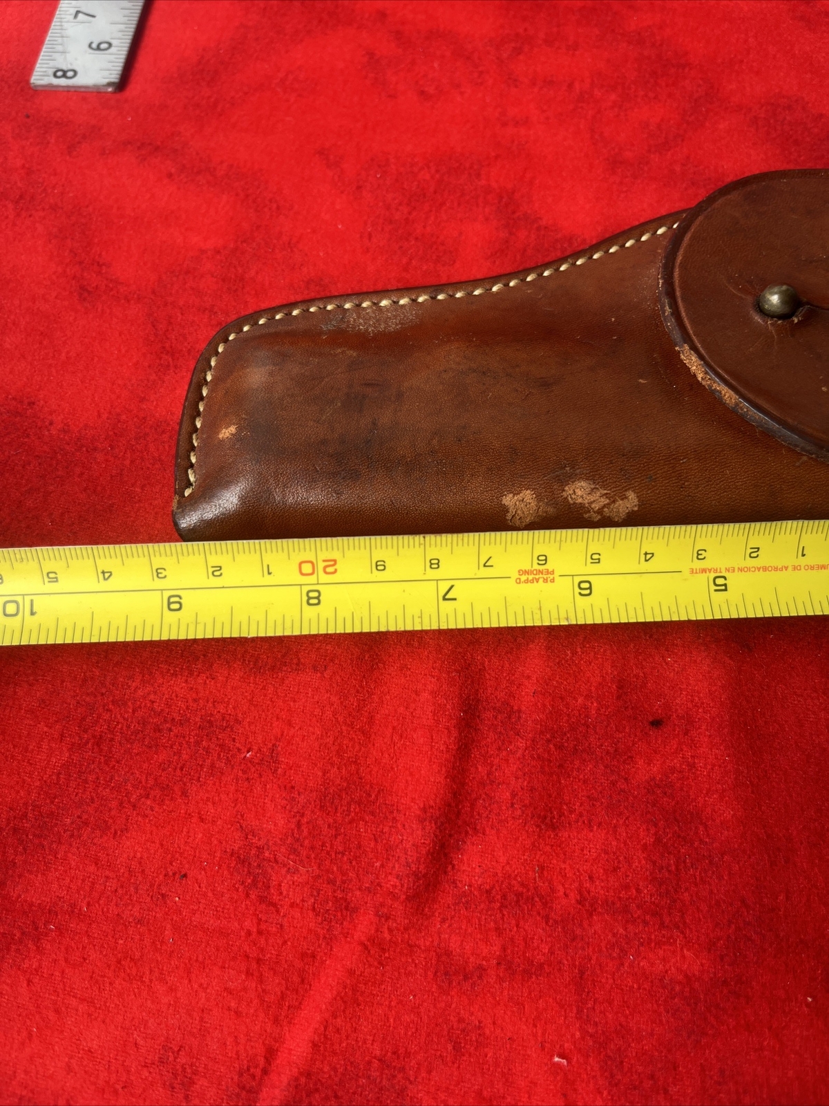 VINTAGE EL PASO SADDLERY LEATHER BELT HOLSTER (SEE MESUREMENTS BELOW) (t50) eBay