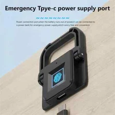 New Biometric Fingerprint Lock Black Keyless Cabinet Lock Smart Drawer Locks