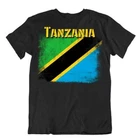 Tanzania flag Tshirt T-shirt Tee top city map rich agricultural resources gift