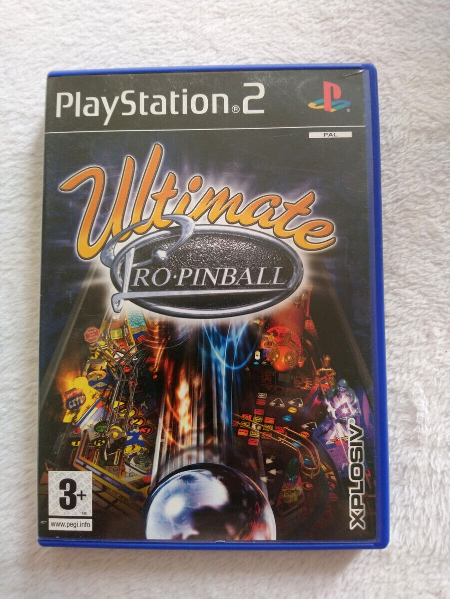 Ultimate Pro-Pinball PS2  🇫🇷 complet . tbé