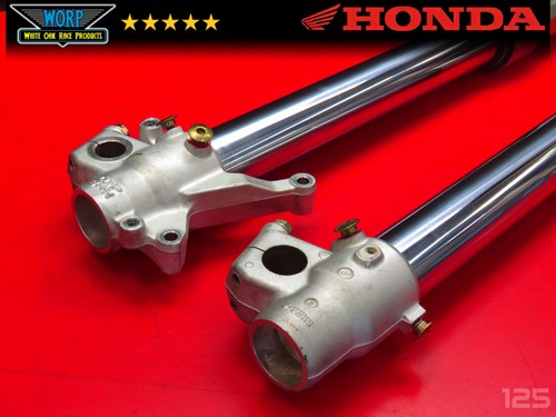 GENUINE OEM KYB 2001 HONDA CR125R FRONT SUSPENSION FORKS SHOCKS DAMPERS 51500-KZ - Picture 12 of 17
