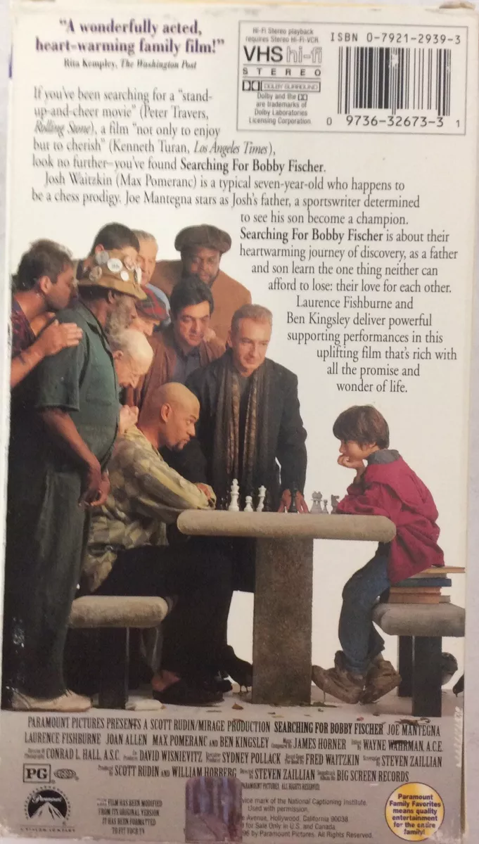 In Searching for Bobby Fischer (1993), the movie is actually about