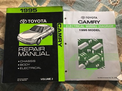 Toyota Camry Repair Manual 2 Electrical Wiring Diagram 1995 Dealership