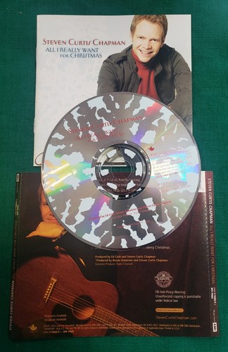 Steven Curtis Chapman All I Really Want for Christmas CD Art & Disc No Case - Picture 1 of 2