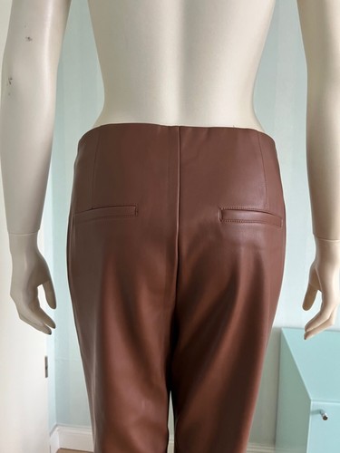 BRAUNE KUNSTLEDERHOSE von BETTY BARCLAY, Gr.38, NEU - Bild 5 von 7