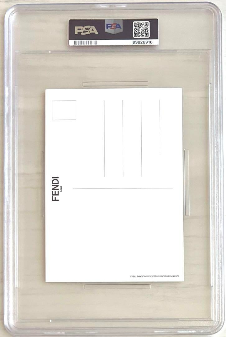 FENDI FRGMT POKÉMON カイリュー ポストカード PSA9 FENDI FRGMT POKÉMON カイリュー ポストカード PSA9 - メルカリ