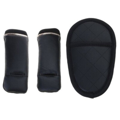 4-Pack Seat Belt Covers For Kids & Adults - Soft Fur Shoulder Strap Pads For Car Seats & Strollers