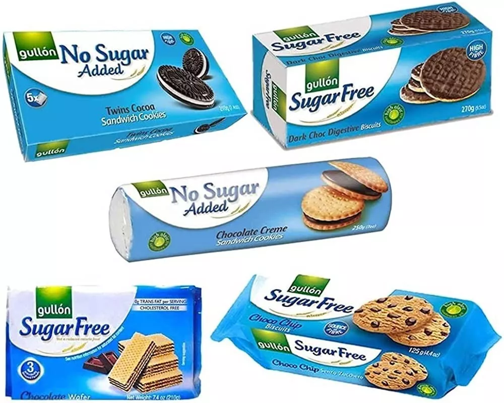 Gullon Sugar Free Biscuits Chocolate Mixed Variety Selection