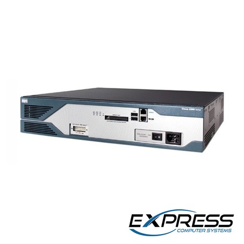 Cisco CISCO2821 + 2x VWIC-2MFT-T1 2 LAN Ports RJ-45 Ethernet