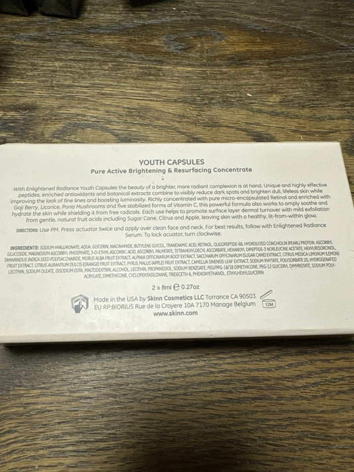 Skin Cosmetics Enlightened Radiance YouthCapsules - Selado. Preço bom negócio - Imagem 2 de 2