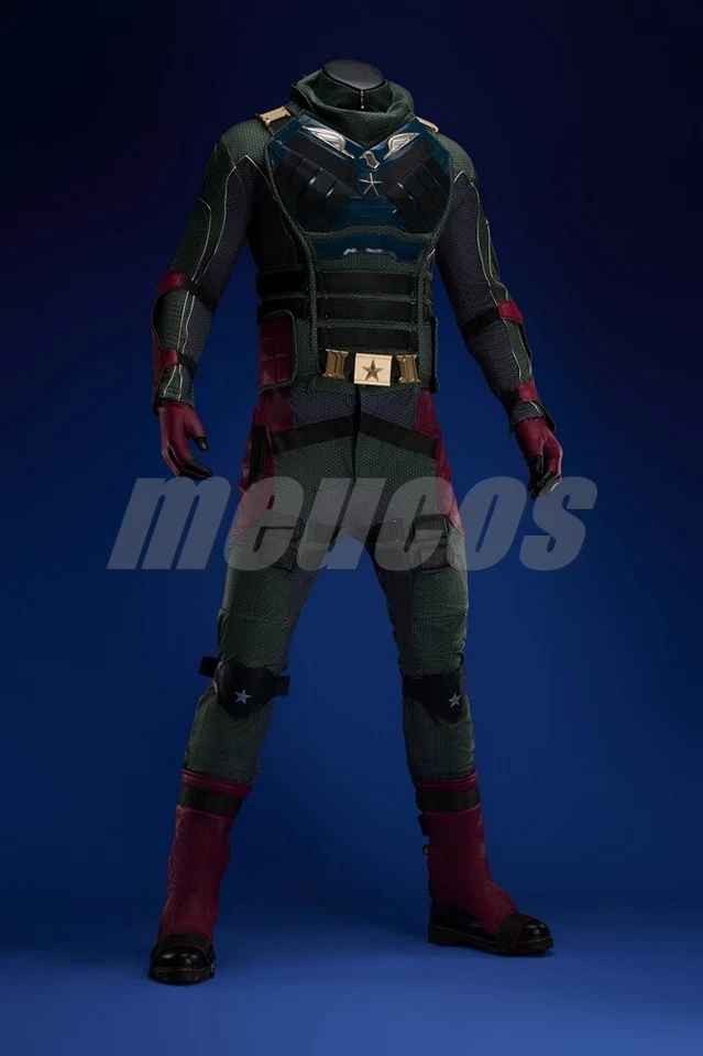 Disfraz de niño soldado The Boys temporada 3 cosplay conjunto completo Foto 4 de 4