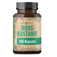 Rosskastanien Kapseln – 800mg Reines Extrakt mit Weinlaub und Acerola Vitamin C
