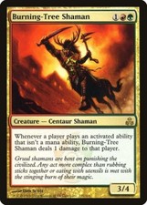 Burning-Tree Shaman 1x MtG Guildpact SP/NM