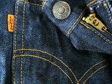  HOT VINTAGE 90's Men's LEVI'S  646 BOOTCUT Zip DARK JAPAN Denim Jeans 27 x 33