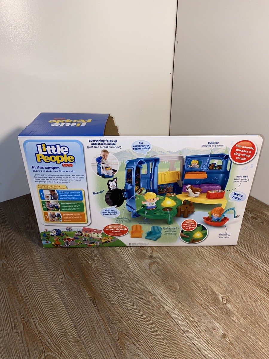 Fisher Price Little People Going Camping Songs Sounds Camper