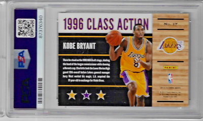 2013 PANINI HOOPS KOBE BRYANT Class Action PSA 9 | eBay