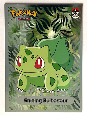 shiny bulbasaur pokemon card 001/032 Classic -Pokemon TCG Japanese 001 Variety Shiny Bulbasaur Card - Celestial
