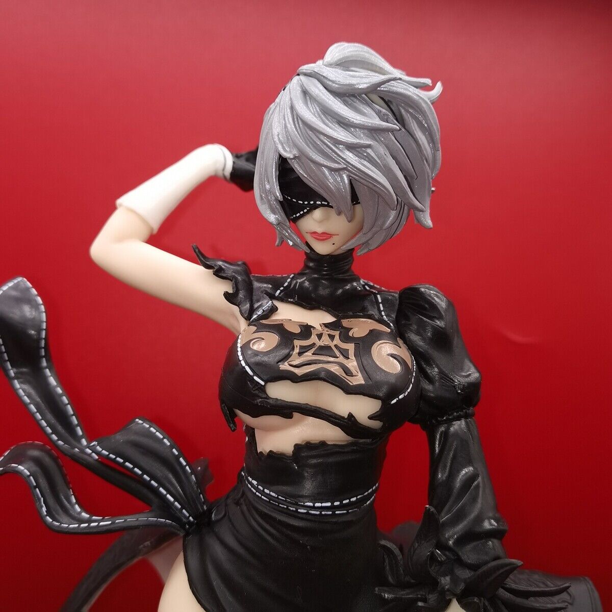  Nmomoytu 20cm NieR Automata Anime Figure 2b Yorha No.2 Type B  Action Figure Yorha No.2 Type B Figurine Model Doll : Toys & Games