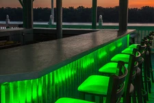 Tiki Bar / Home Bar Digital Lighting Strips - - 300 bulbs -- color changing & FX