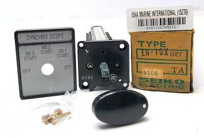 Seiko Electric EN-10X 027 600V EN10X Drehschalter