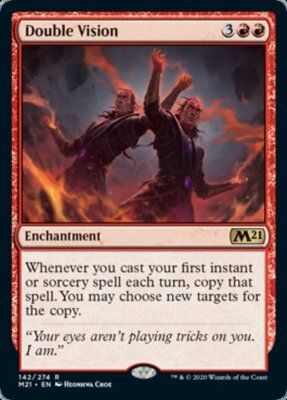 MTG DOUBLE VISION FOIL EXC - DUAL VISION - M21 EN - MAGIC
