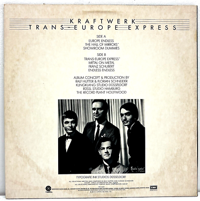 未使用品 レコード　KRAFTWERK　TRANS EUROPE EXPRESS Kraftwerk Trans Europe Express 1977 Vinyl Capitol Records