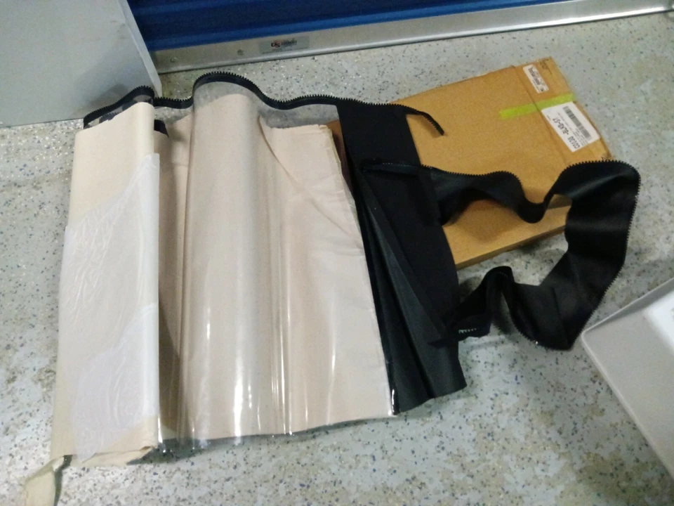 Pontiac Sunbird Cavalier 1988-92 convertible pareja cortina negra solamente Foto 3 de 4