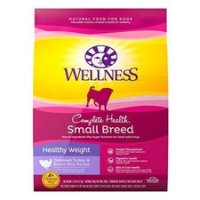 Wellness Complete Health Natural Dry Small Breed Healthy Weight Dog Food, Turkey