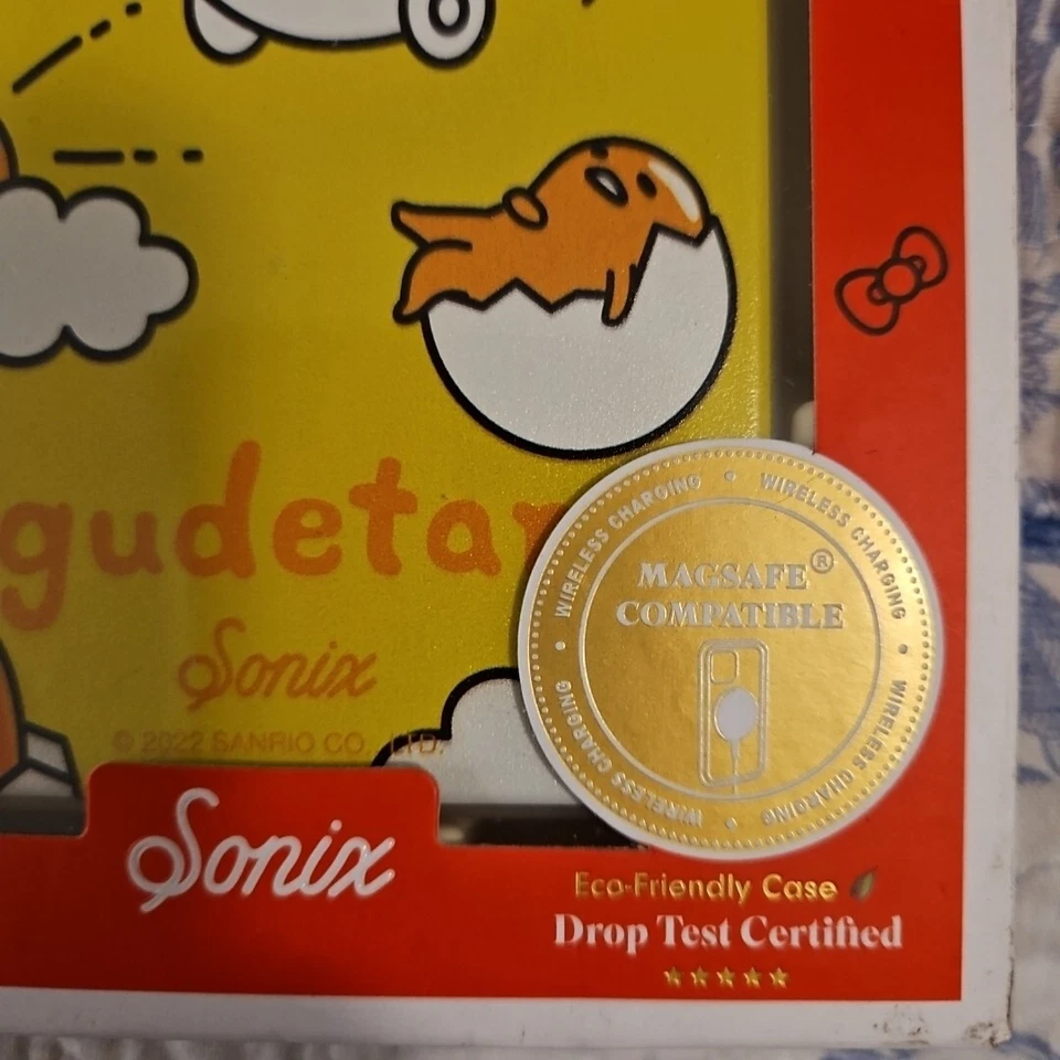 Brand New Sonix Gudetama Iphone 13 & 14 Scratch Resistant Phone Case Hello Kitty - Image 4 of 4