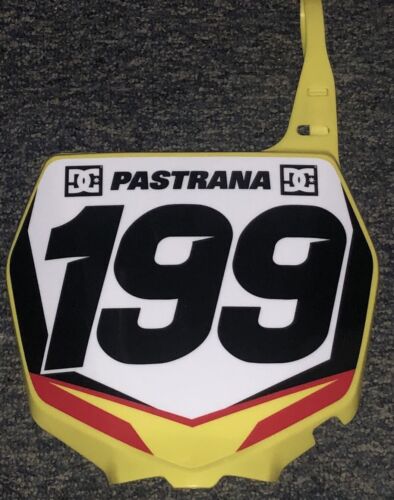 Travis Pastrana #199 Nitro Circus Replica Front Number Plate Unsigned | eBay