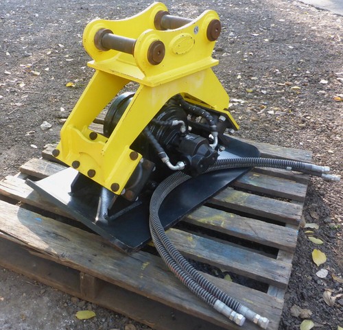 New 5-10 ton (50-65mm Pin) Excavator Hydraulic Vibratory Plate Compactor - Picture 2 of 10