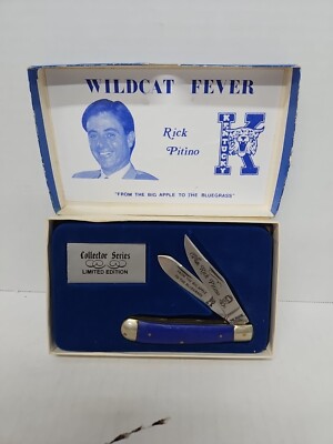 Rick Pitino Collector Knife Kentucky From The Big Apple To